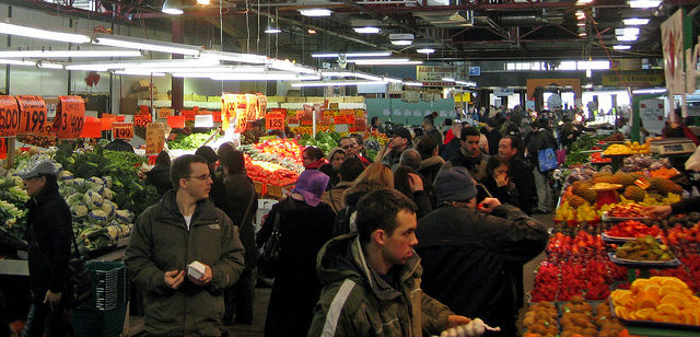 Jean-Talon Farmers Market Montreal
