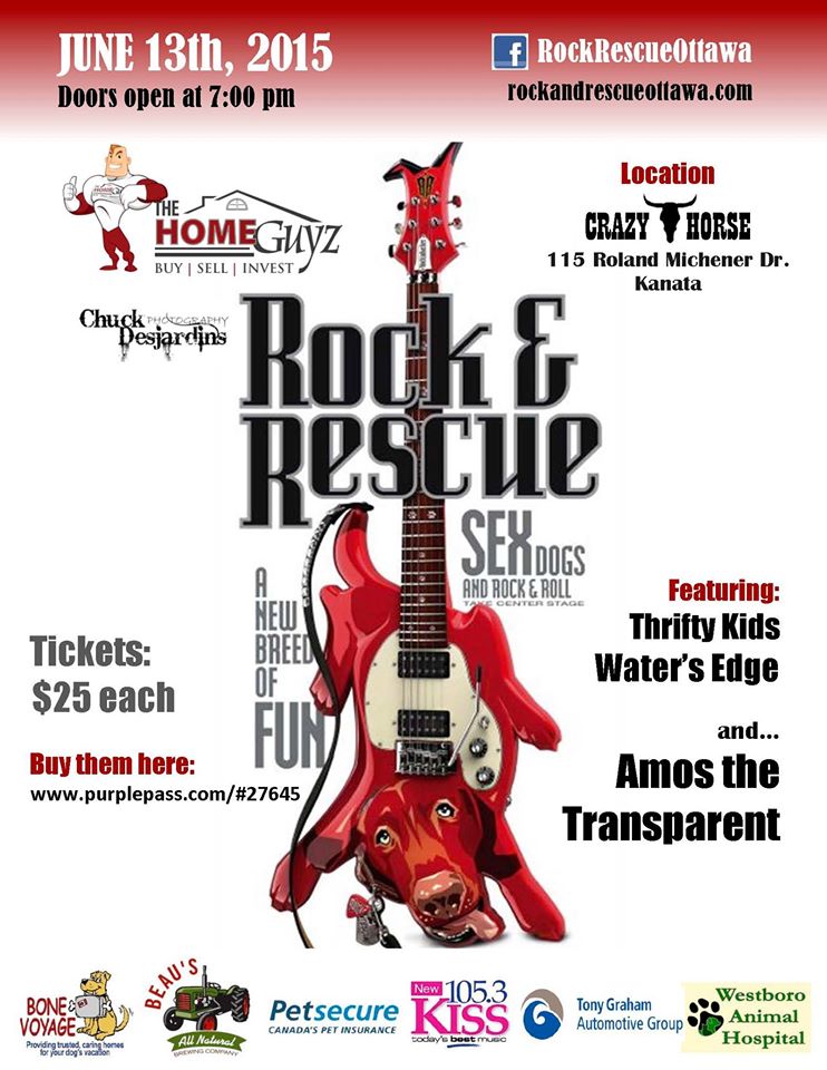 Ottawa Rock & Rescue fundraiser