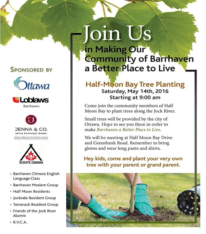 Barrhaven Tree Planting Event