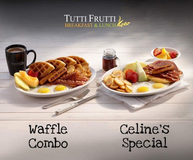 Tutti Frutti Breakfast Golden pancakes and French Toast - Barrhaven
