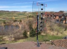 Barrhaven outdoor TV antenna installation-1