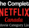 Netflix Canada Movie Category Listing
