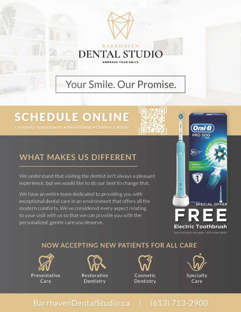 Barrhaven Dentist Accepting New Patients