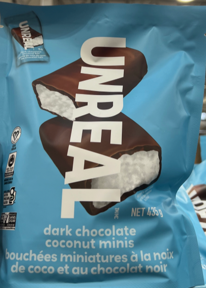 Costco Unreal Dark Chocolat Coconut minis