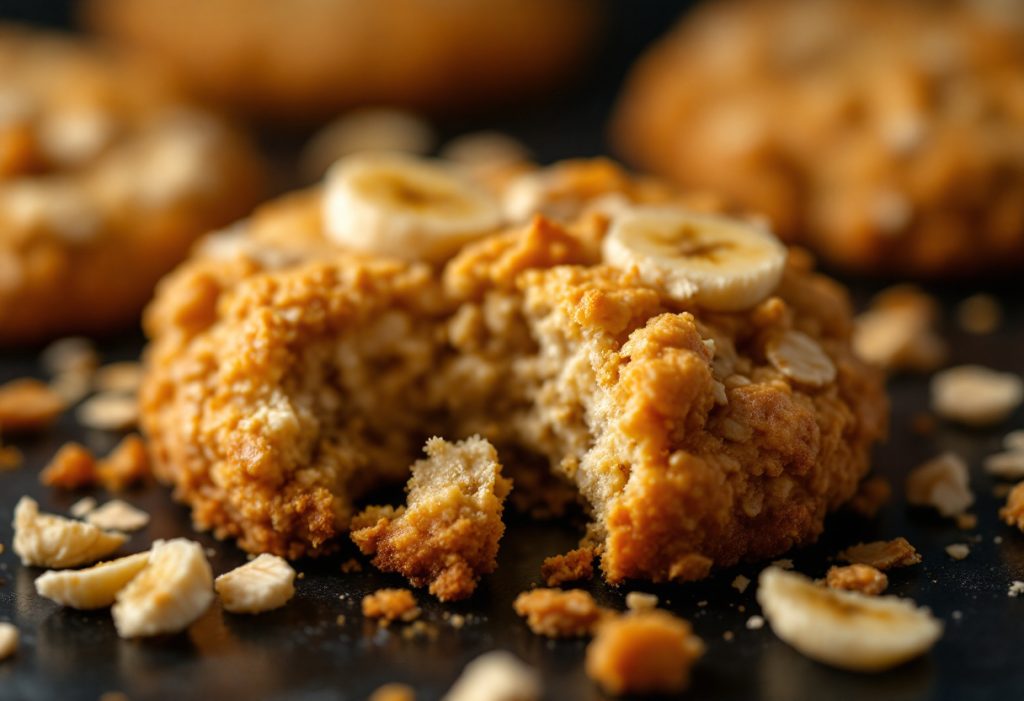 Banana Oatmeal Air Fryer Cookies