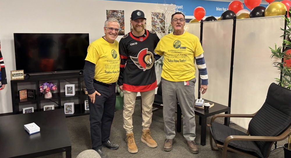 Barrhaven Food Cupboard Amazon Senators Event